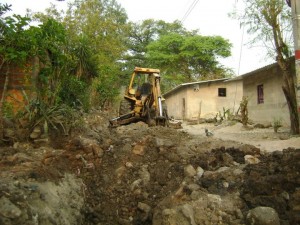 road construction in Huisisilapa